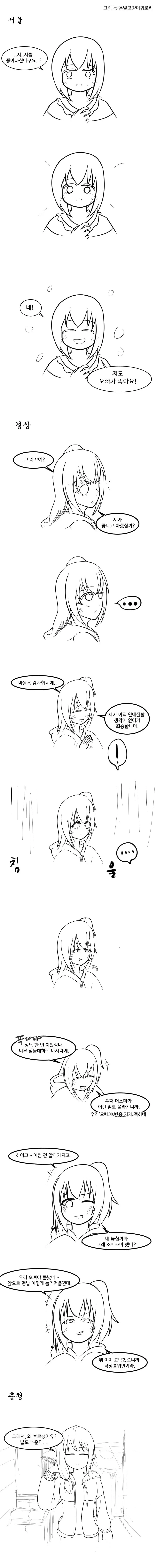 manhwa)지역별 고백 받았을때 반응(항마력on)
