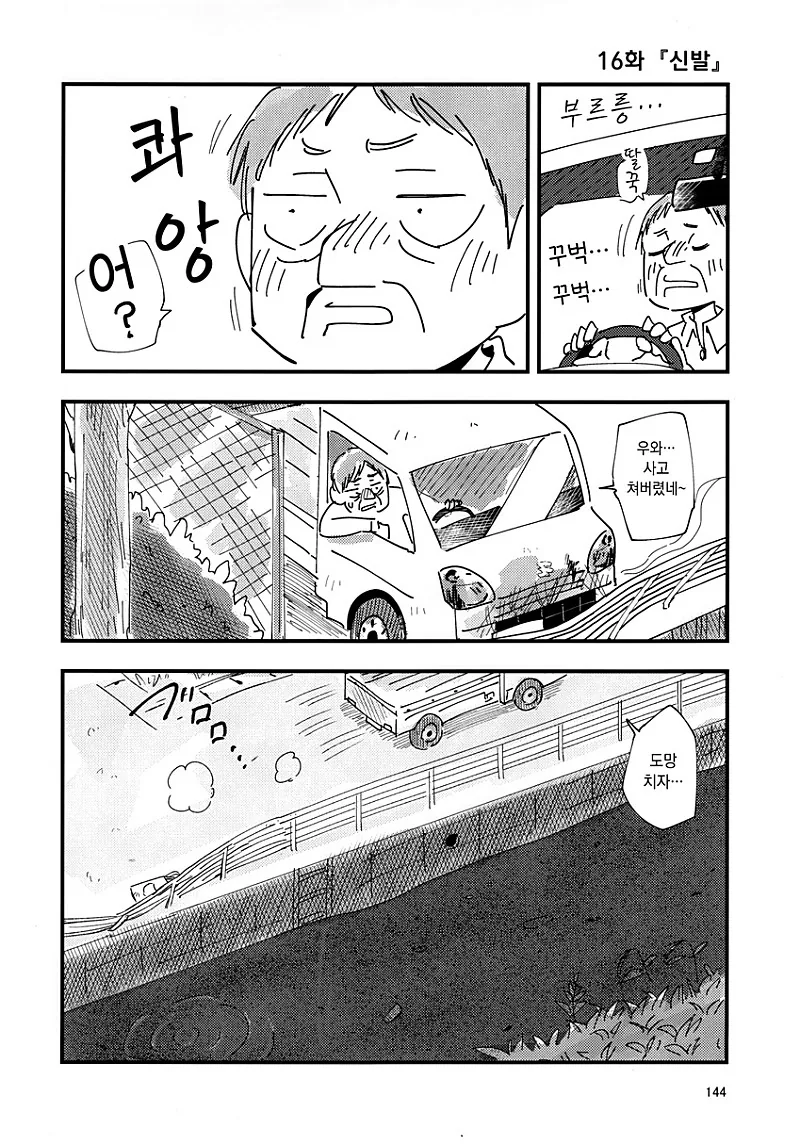 ㅎㅂ)신발을 줍는 라쿤manhwa