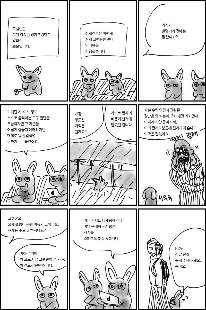 그렘린의 무시무시한 진실.manwha