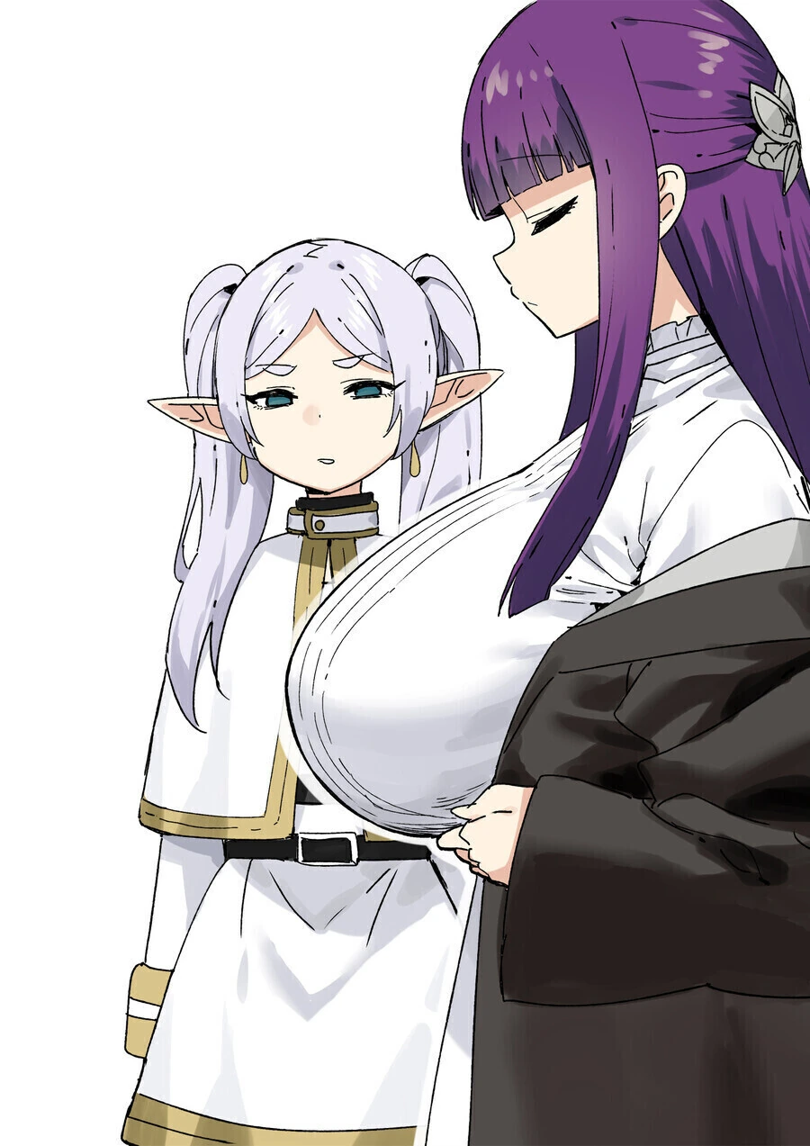 프리렌) 페른의 말랑말랑하고 몰캉몰캉할것같은 빅.manga