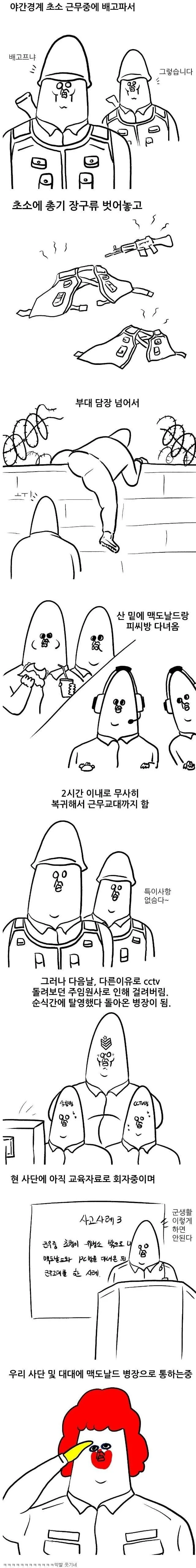 전설의 맥도날드 병장.manga