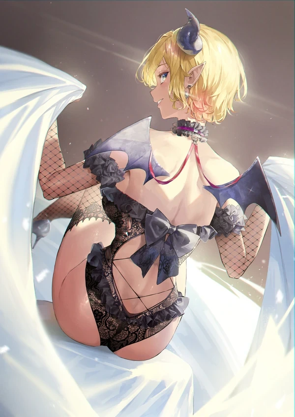 버튜버)날개 보여주는 초코센.manga