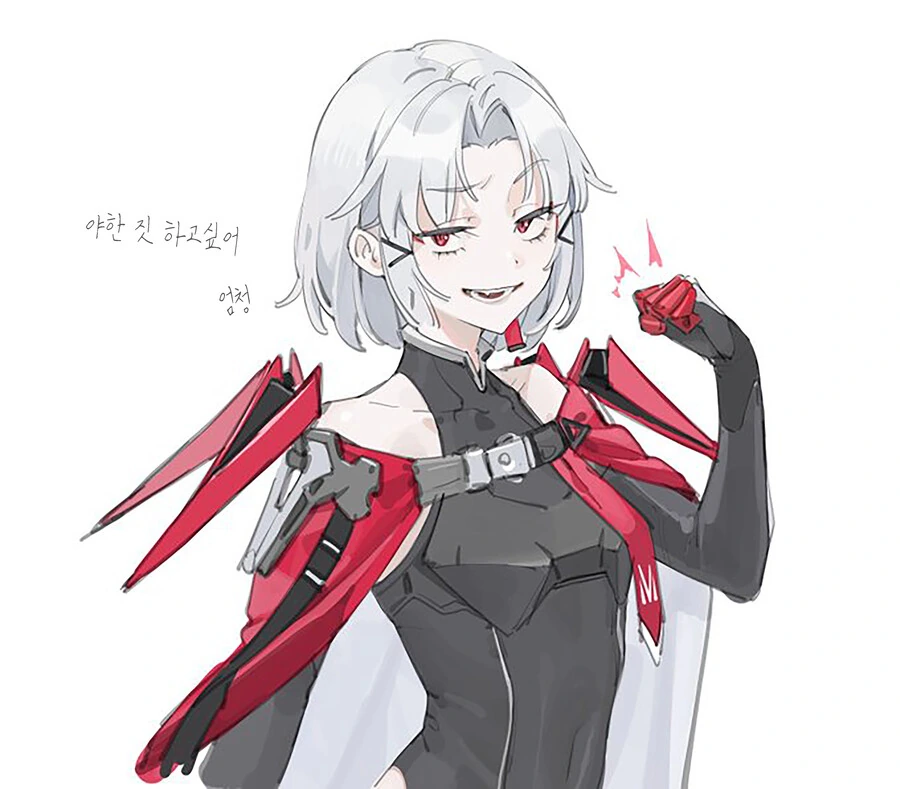 니케) 매우 엄근진한 발언