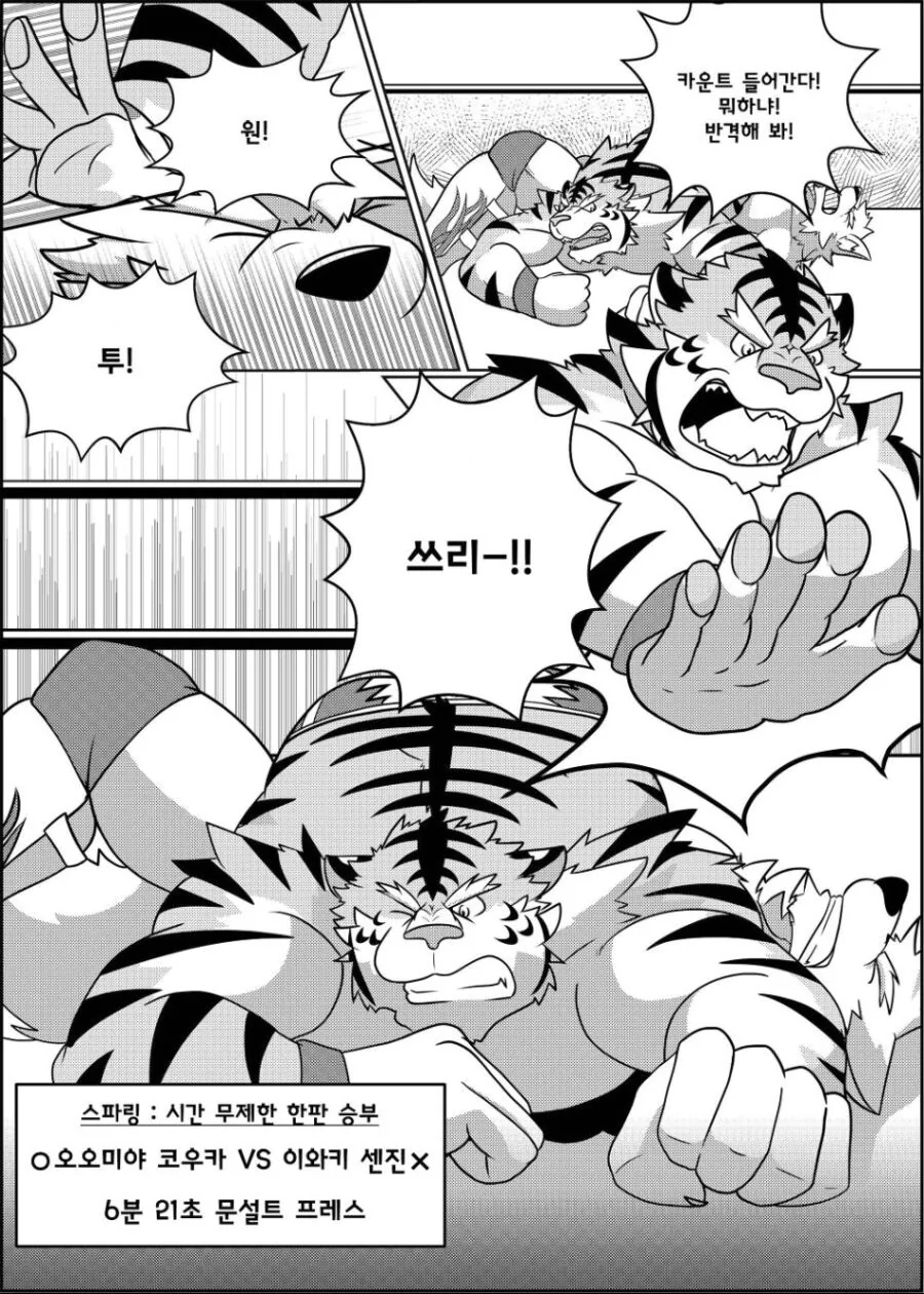 퍼리같고 ㅎㅁ같지만 평범한 레슬링 manhwa - 이미지 17