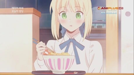 Fate) 히로인들의 따뜻한 먹방 모음