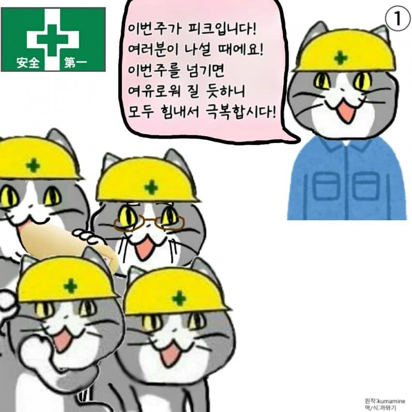좋았쓰 고양이 만화 - 이미지 9
