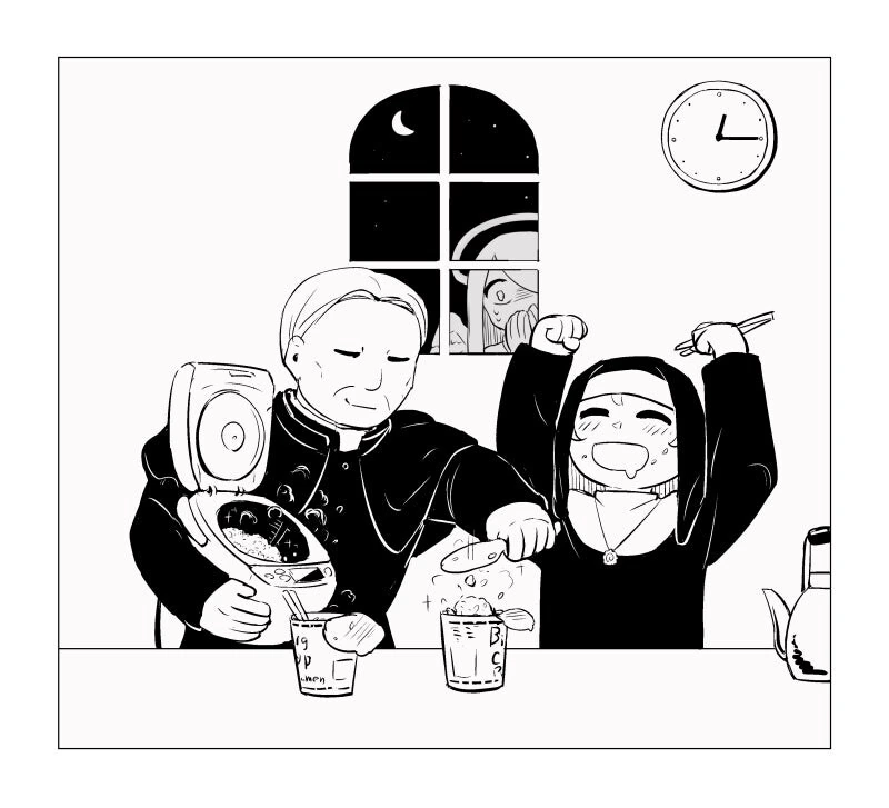 스압) 어린양이 타락하는 걸 지켜보지 못한 천사 만화 - 이미지 3