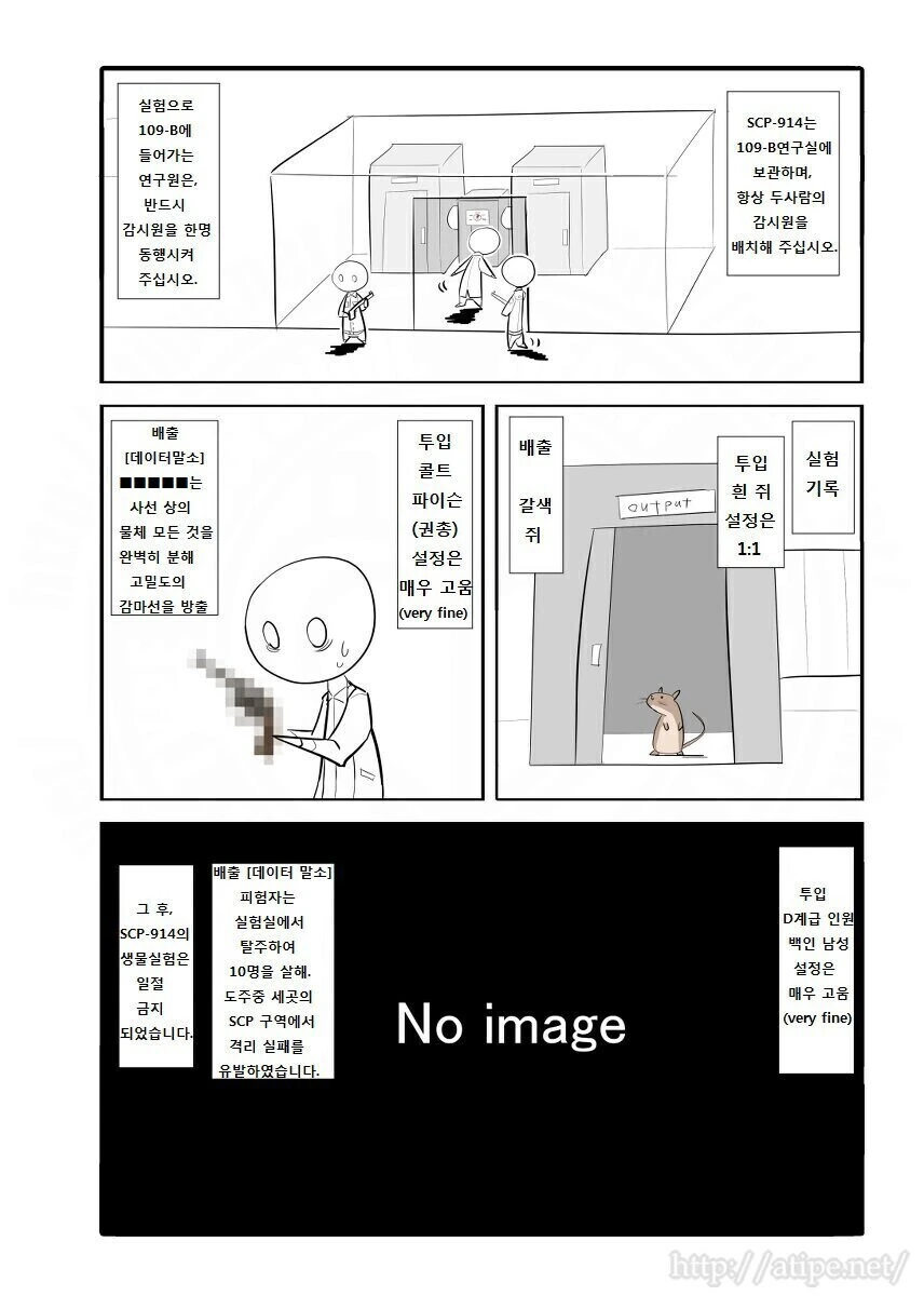 Scp-914 ‘태엽 장치‘ 만화.manhwa - 이미지 3