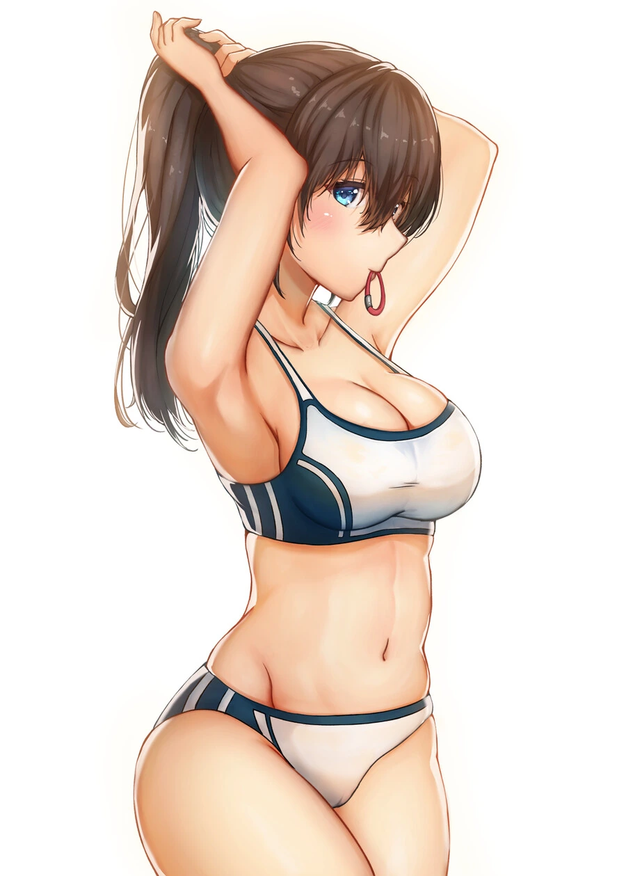 땀범벅 운동녀 코박죽 가능? - 이미지 2