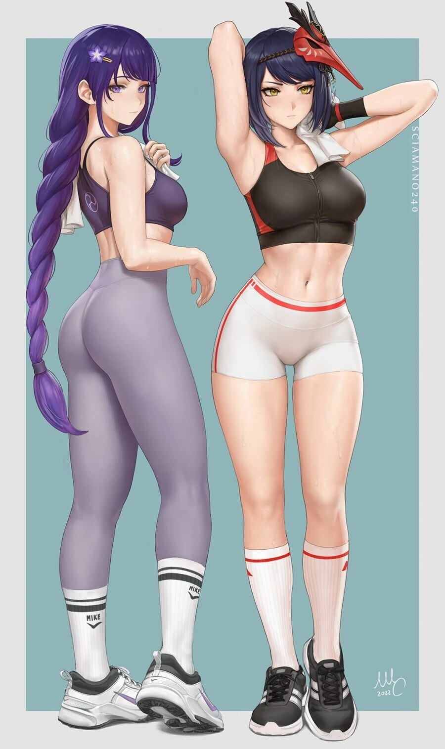 헬스장 개민폐년들