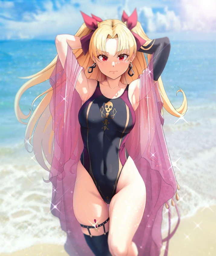 (FATE)대충 여캐들 수영복 짤이라는 내용.manga - 이미지 3