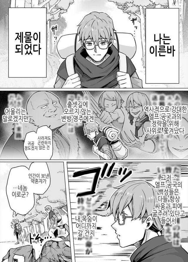 엘프와 인간의 정략결혼.manga