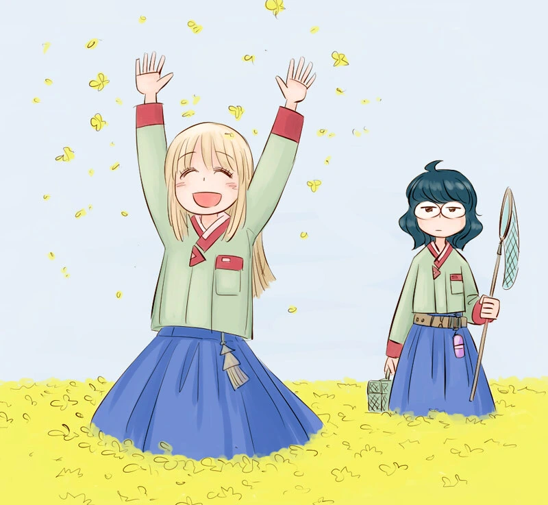 조선 펑크 SF 요괴 백합 다 때려 넣은 만화.manga - 이미지 28