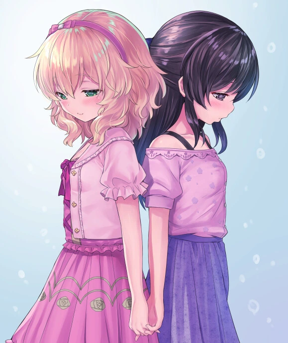 @) 모모카&아리스