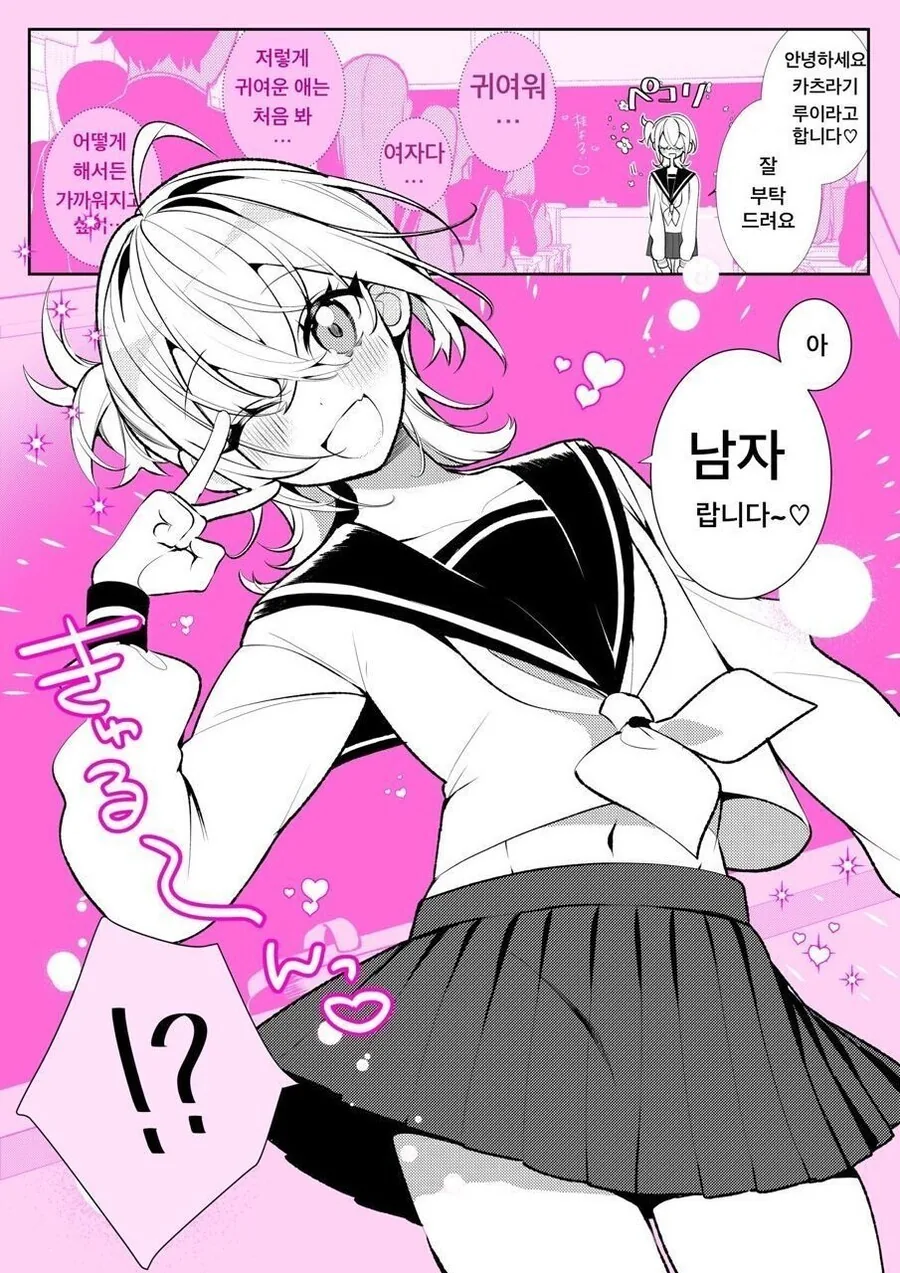 전학생이 ㅂㅊ인 manga
