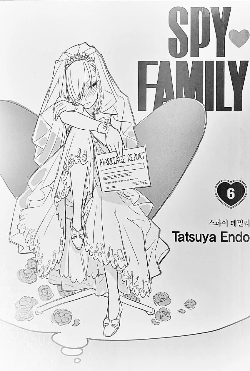 스파이 패밀리 6권 속표지
