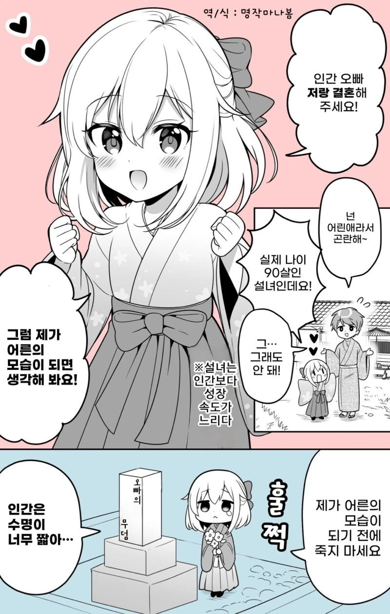 100년 전부터 좋아하는 설녀.manhwa