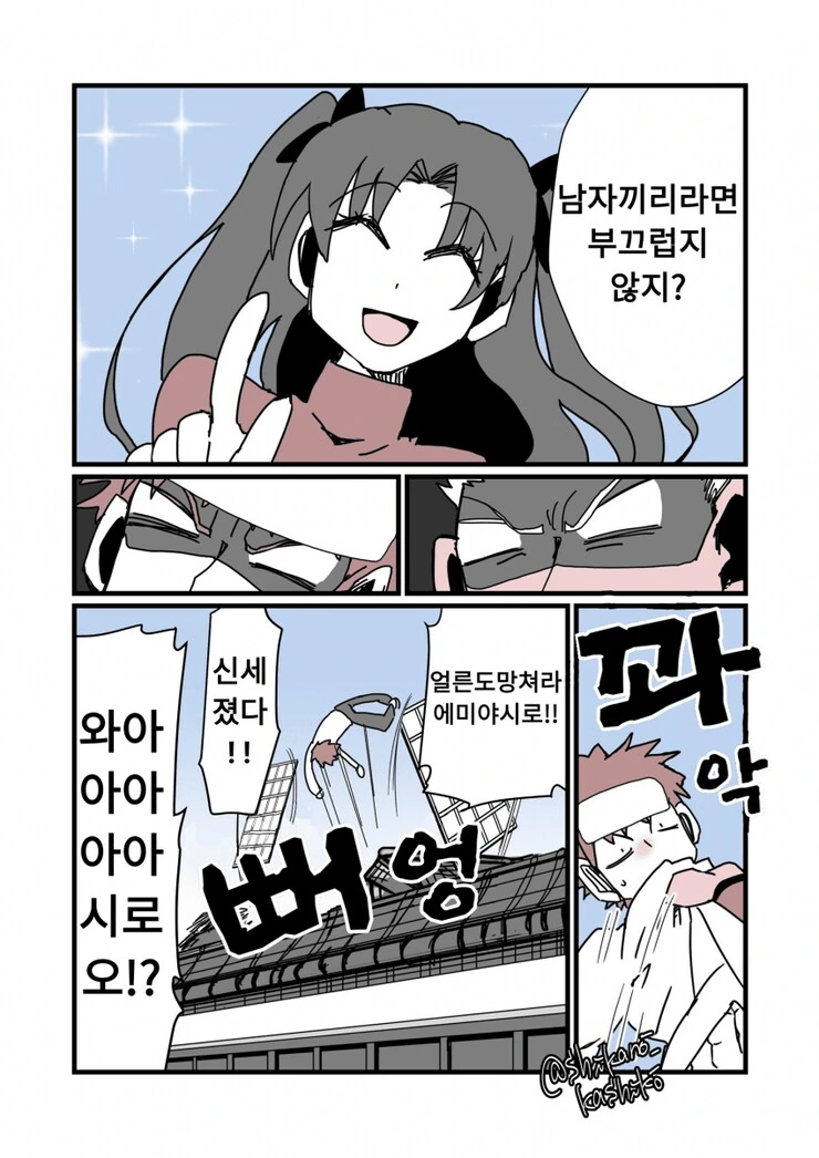페이트)에미야 시로에게 좌약넣는 만화 - 이미지 3