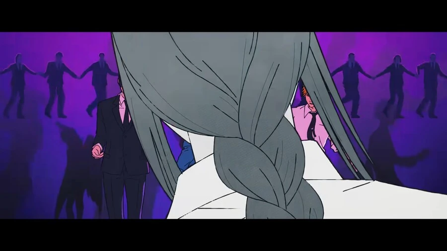 체인소맨) 오프닝 댄스씬에서.. - 이미지 2