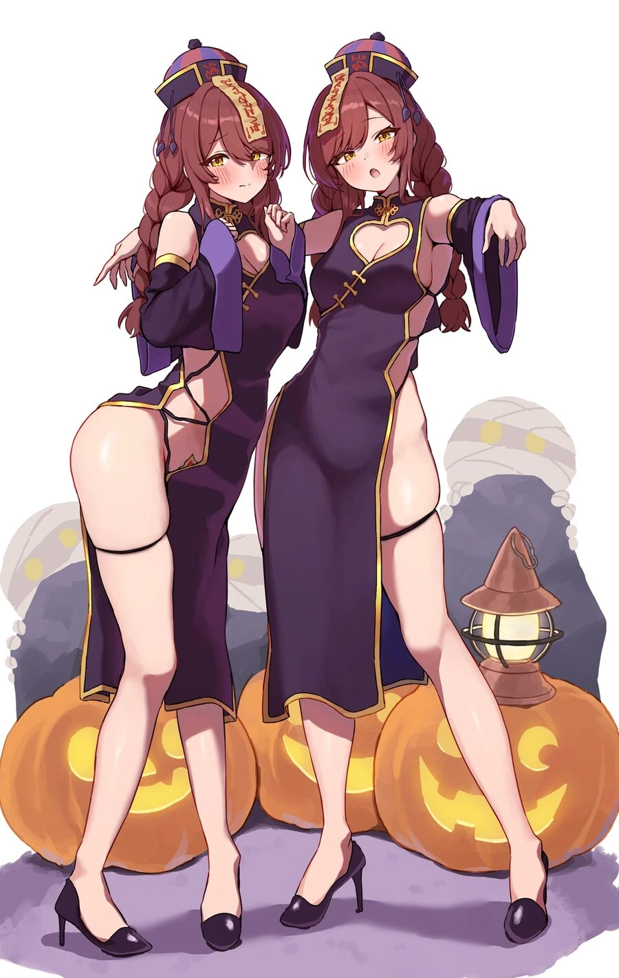 샤니마스, @) 쌍둥이 강시.