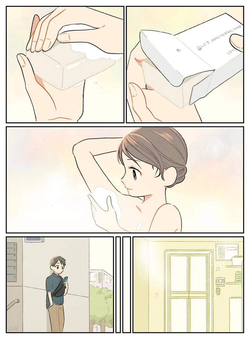 남친 만날때 겨드랑이는 꼭 씻고 가라는 만화 - 이미지 2