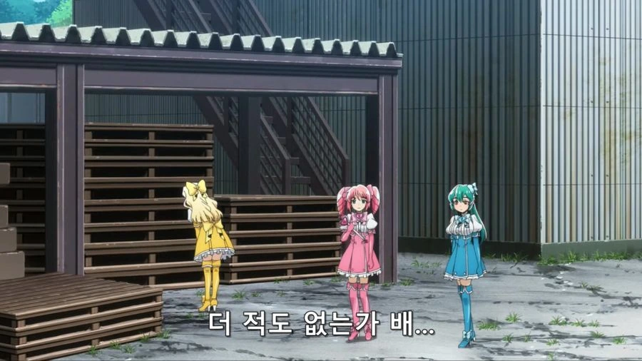 [마법소녀를동경해서]트레스 마지아를 간지럽을 하는 주인공