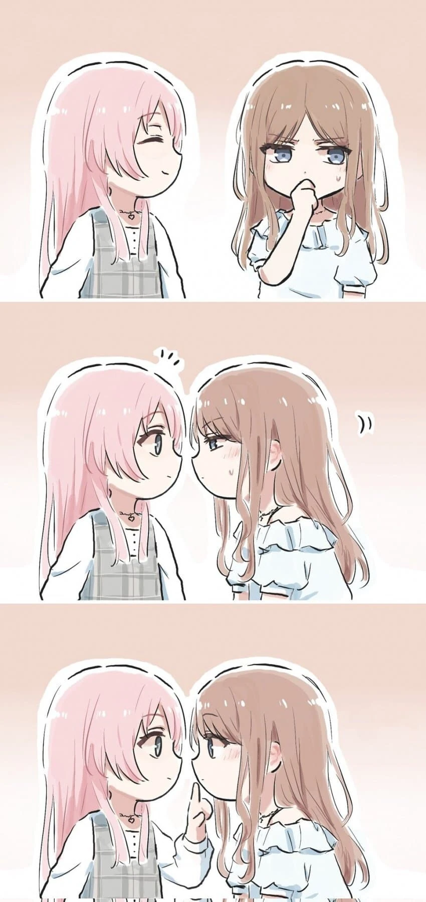 뱅드림)아논소요 케이크 먹여주는 만화(+뒷이야기) - 이미지 2