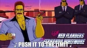 심슨가족 - Push It To The limit