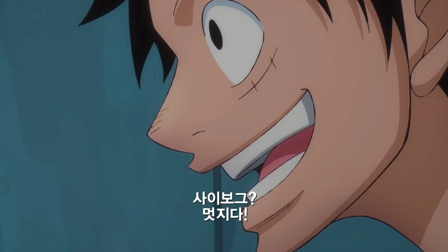 원피스) 천하의 루피도 어쩔 줄 모르는 거 - 이미지 2