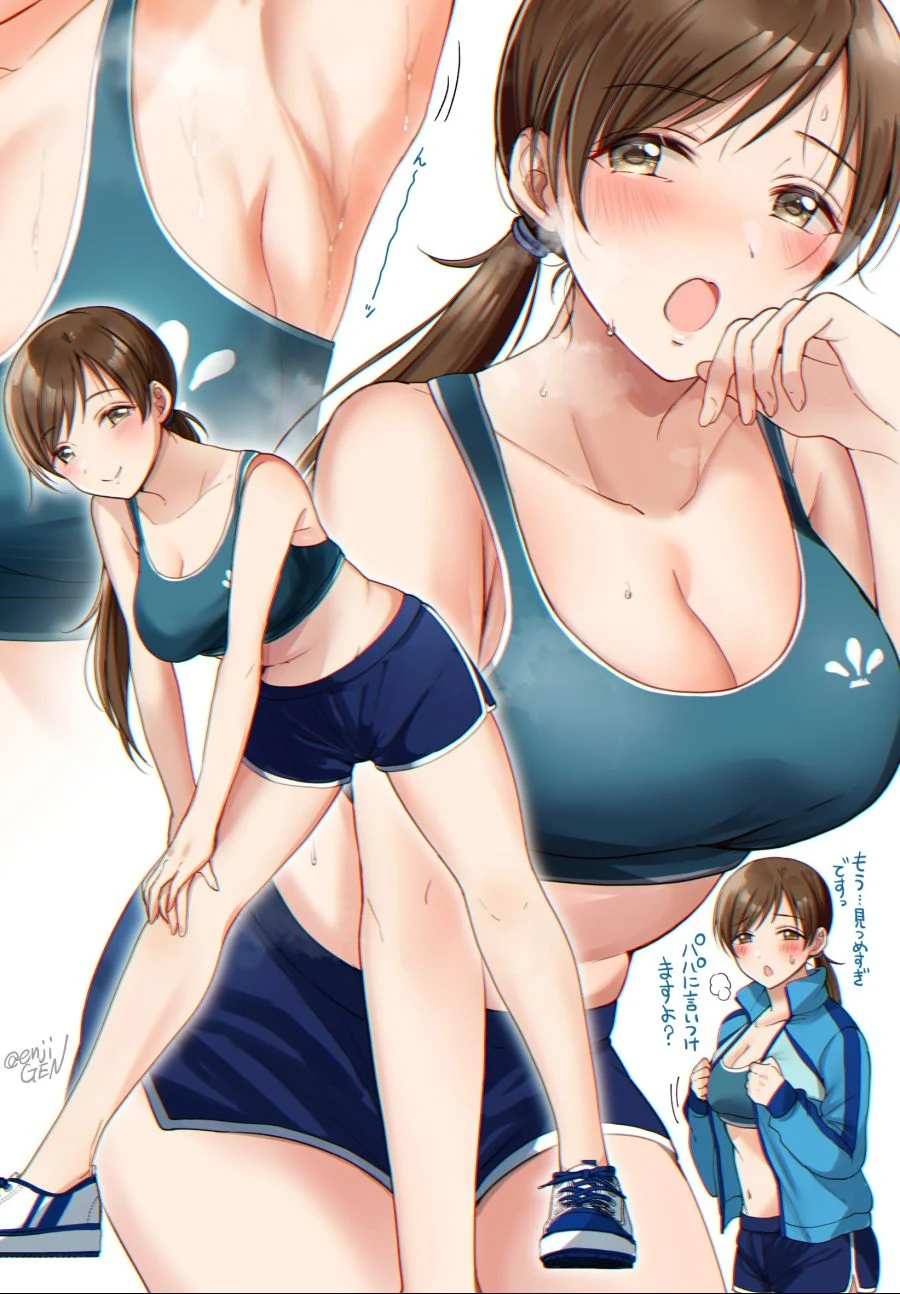 [신데마스]준비운동하는 미나믜