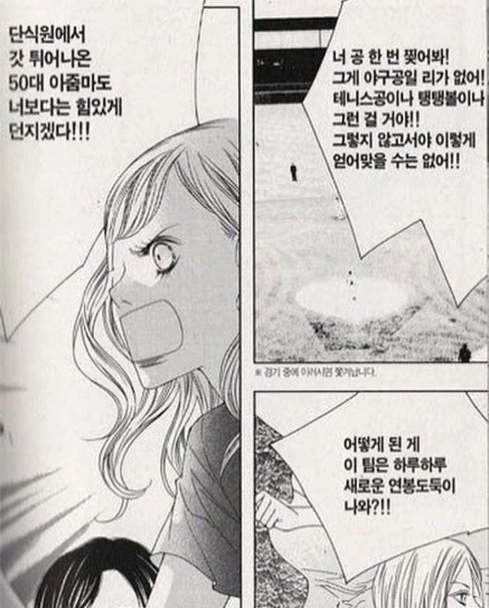 야구 팬이라면 공감하는 순정 만화.manwha - 이미지 2
