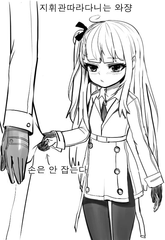 소전) 지휘관 따라다니는 인형들 만화