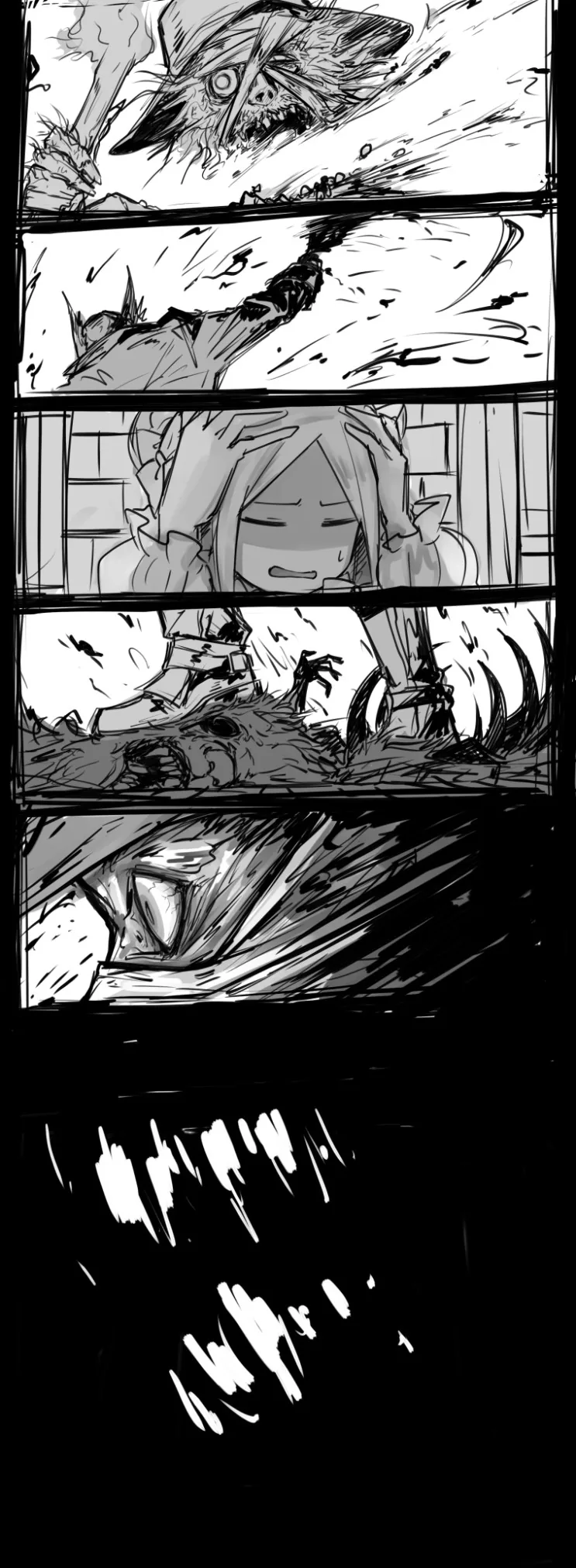 HGO&블러드본) 어딘가 이상한 블러드본.Manga