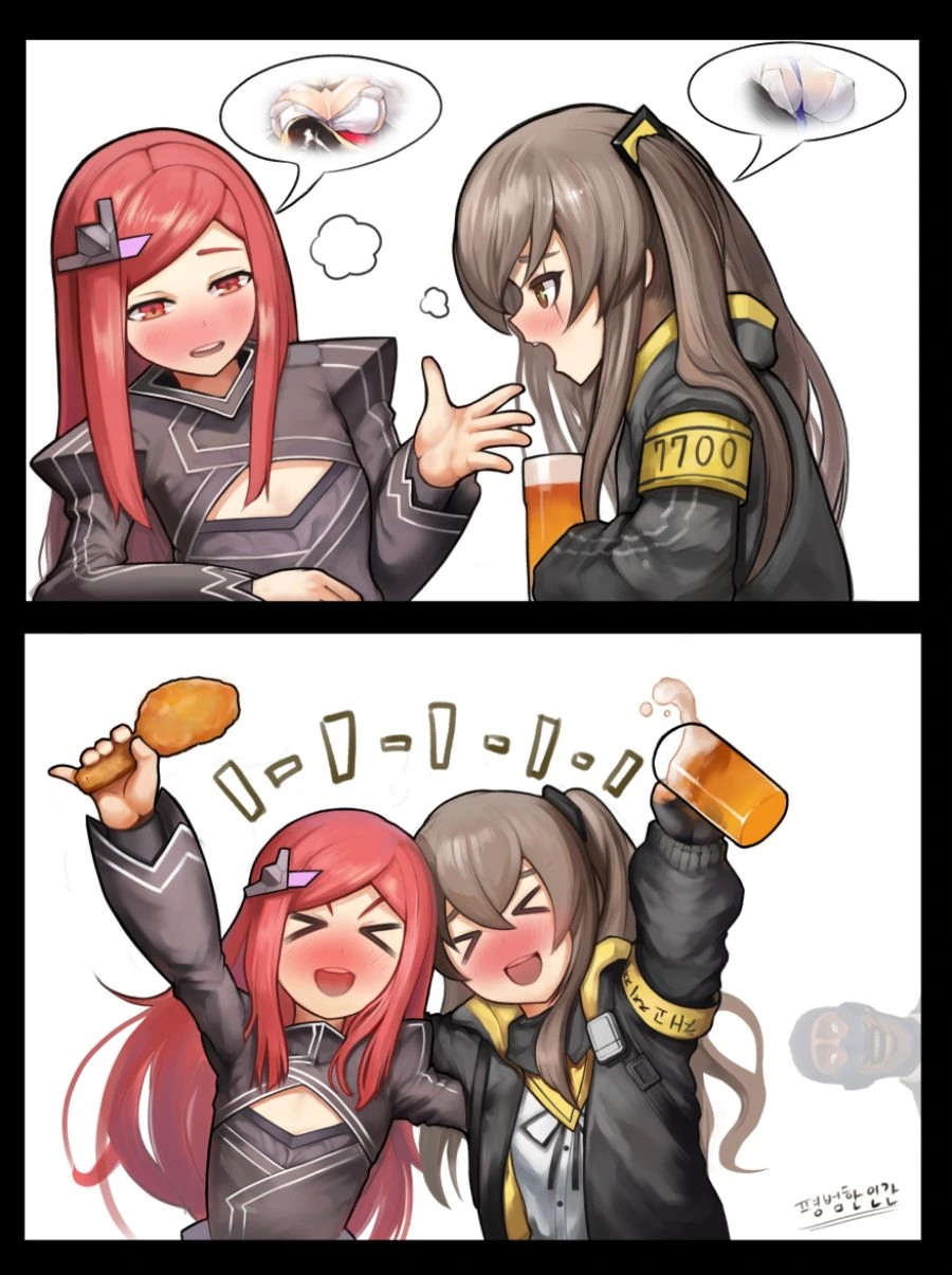 (소녀전선+라스트오리진) 나앤과 사오