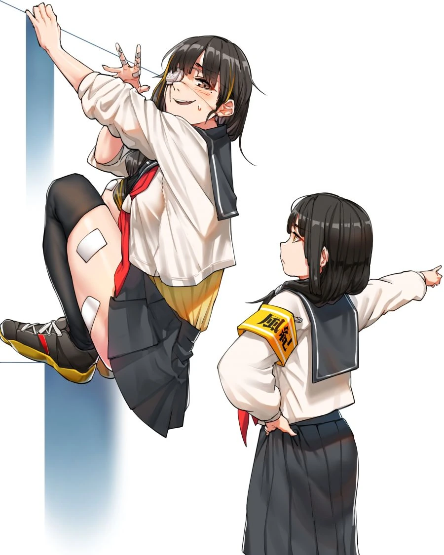 소녀전선) 1대 풍기 위원장과 후임 2대 풍기 위원장.manga - 이미지 2