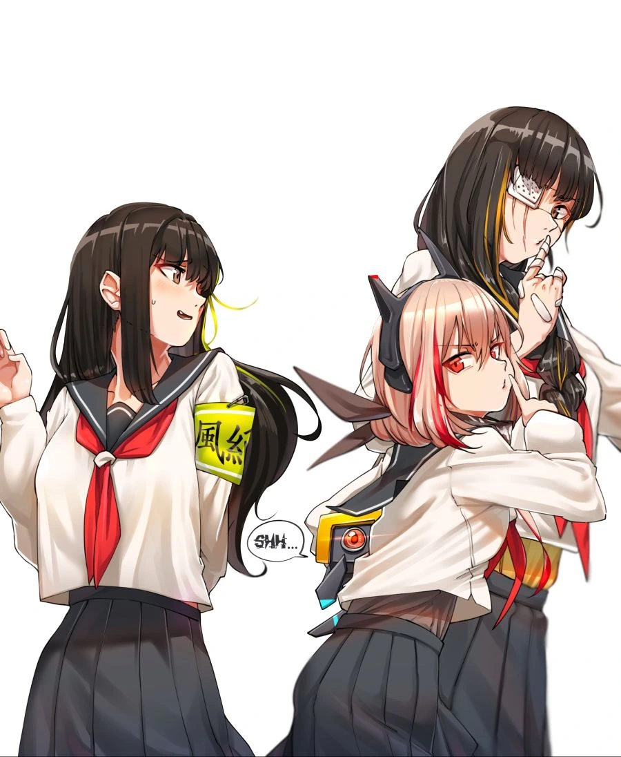 소녀전선) 1대 풍기 위원장과 후임 2대 풍기 위원장.manga - 이미지 3