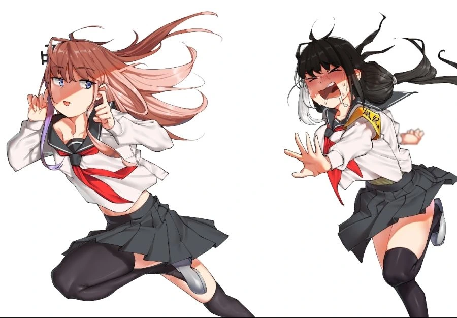 소녀전선) 1대 풍기 위원장과 후임 2대 풍기 위원장.manga - 이미지 4