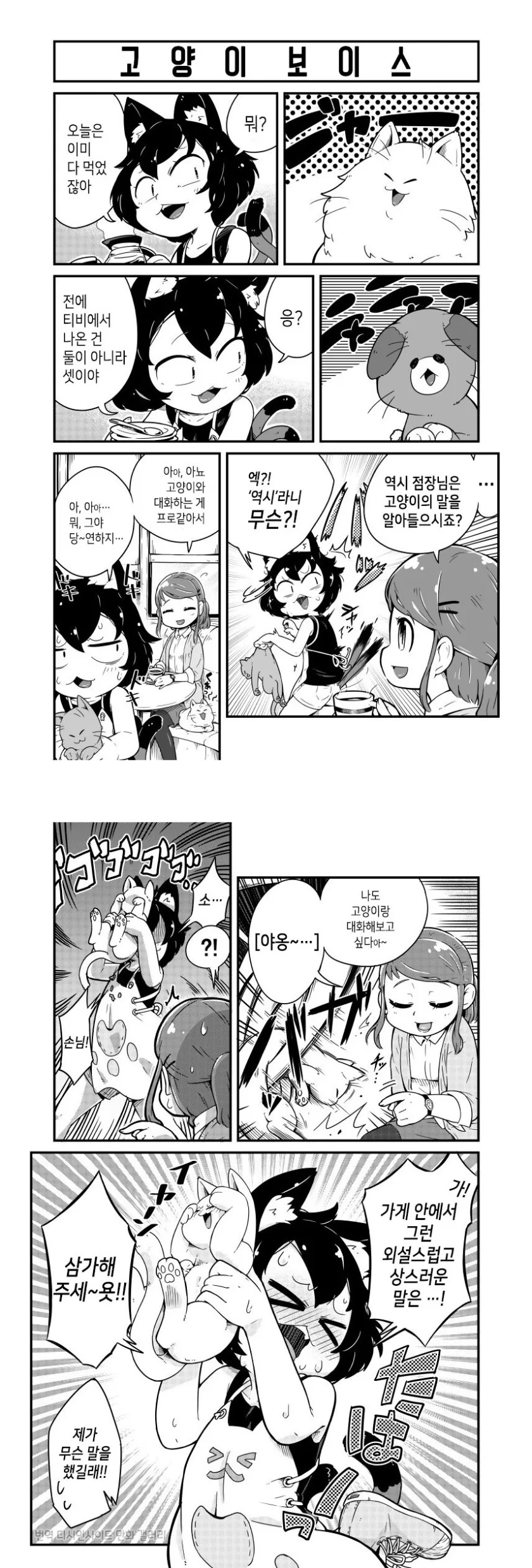 인기만점 고양이 카페.Manga - 이미지 2