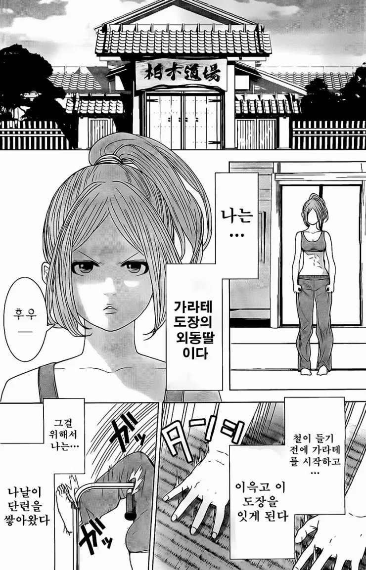 여자아이가 가라데하는 만화 - 이미지 6