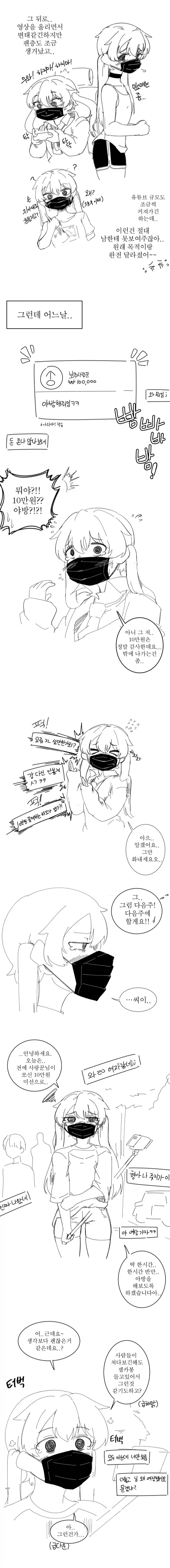 괴롭힘이 너무 싫어서 여장 유튜버 하는 만화.manhwa - 이미지 4