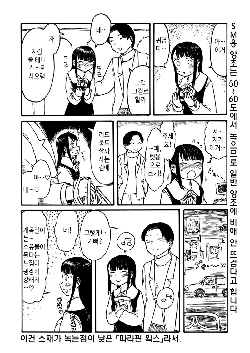 커플이 개목걸이 사러가는 manga - 이미지 2
