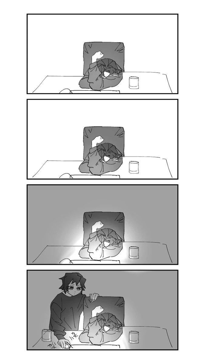 귀멸) 대학생 커플들.manga - 이미지 2