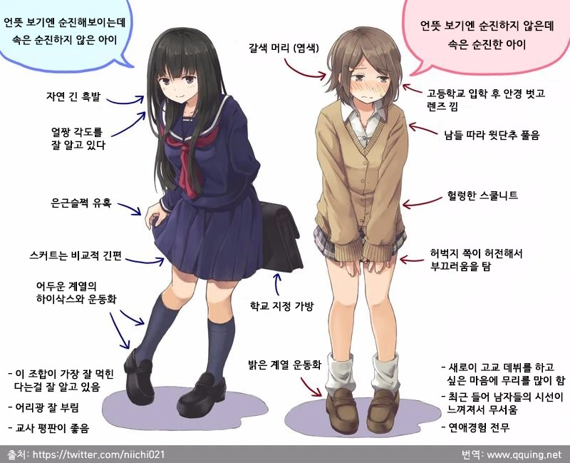 처녀빗치 vs 빗치처녀 만화.manga