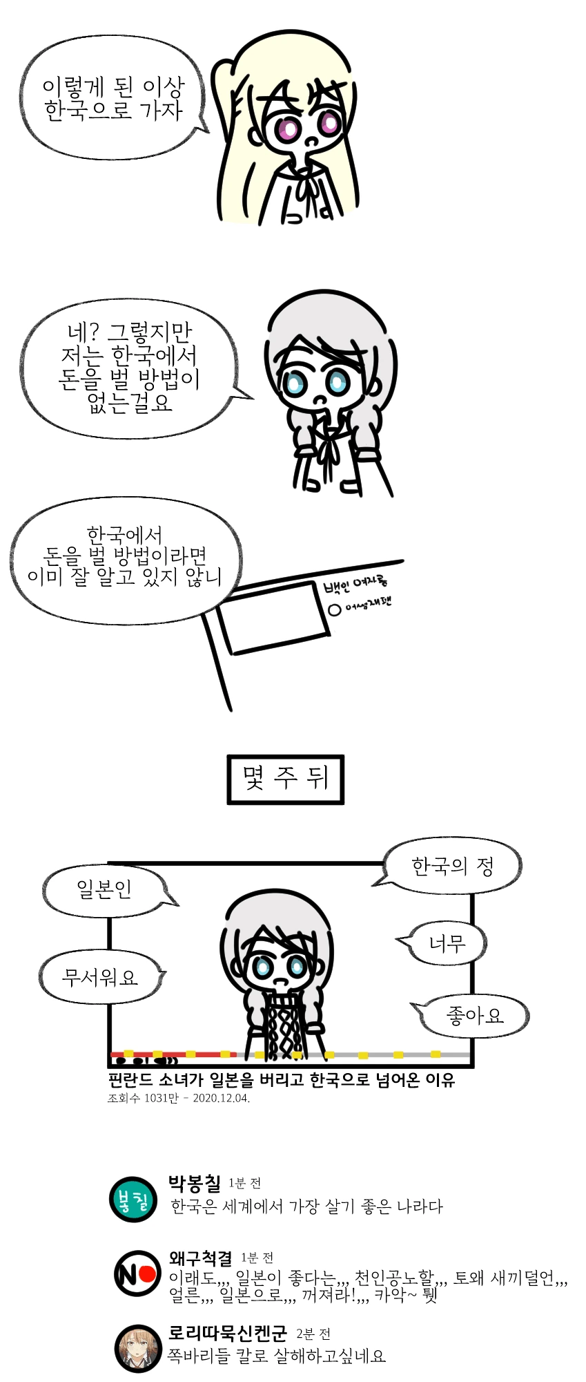 유투브로 돈 많이 버는 방법 만화.manhwa - 이미지 7