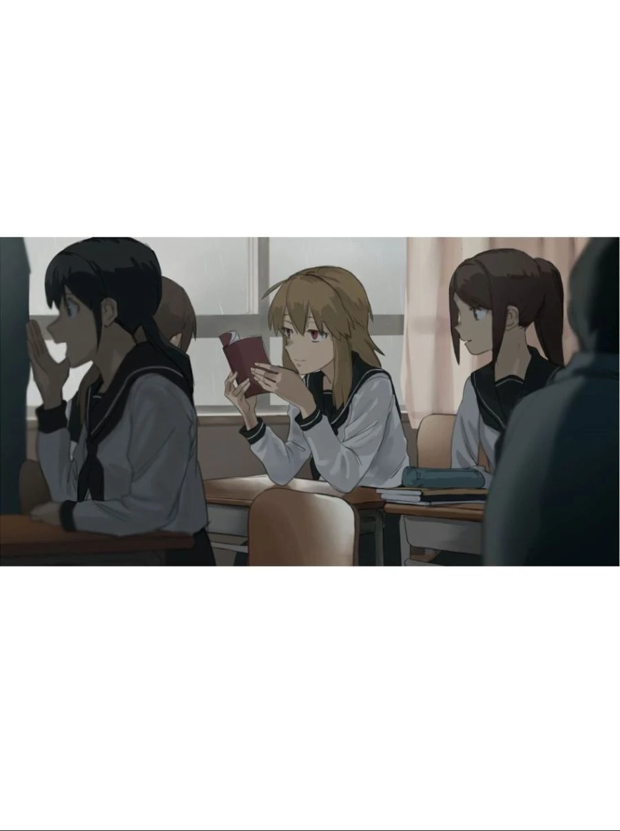 저주받은 비디오를 틀어버린 여고생 Manhwa.