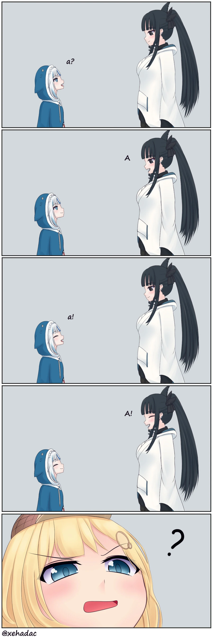 버튜버) 상어끼리 대화하는 MANHWA