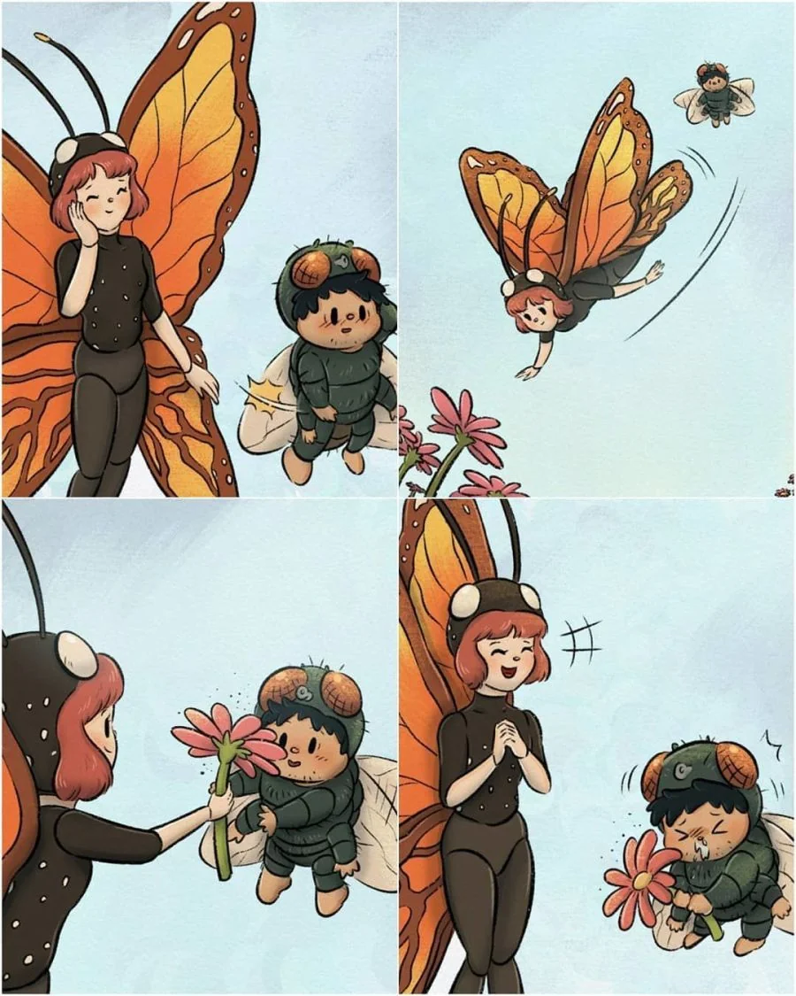 파리가 나비를 사랑하는.manhwa - 이미지 3