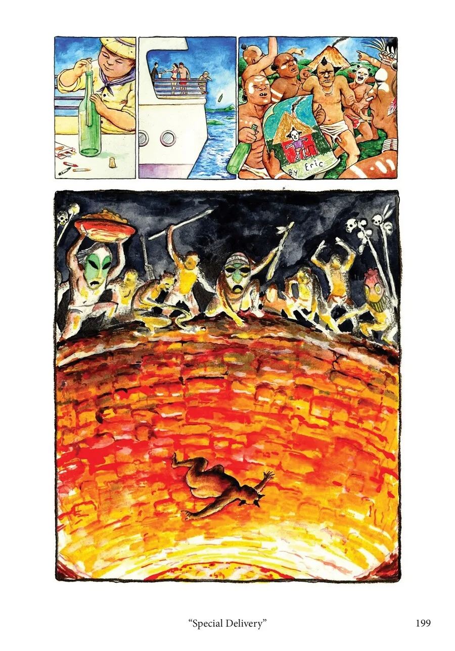 원주민이 제물로 버쳐진 이유.manhwa