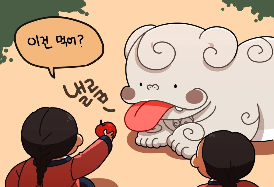 메롱해치를 본 생각시들의 새로운 취미 만화
