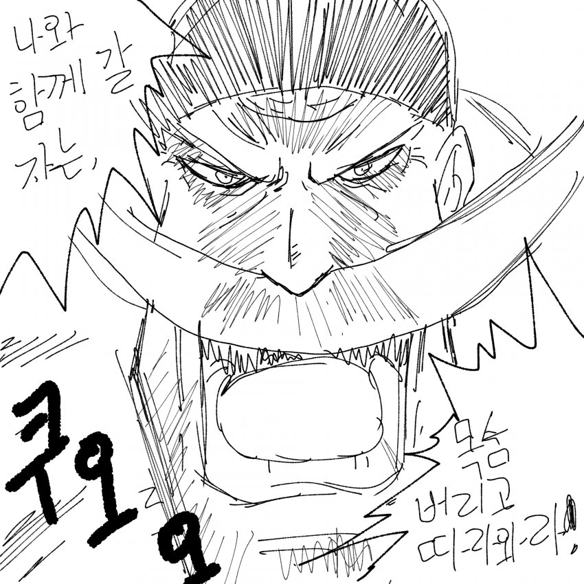원피스)흰수염이 복서로 클래스 체인지 하는 만화.manwha - 이미지 17
